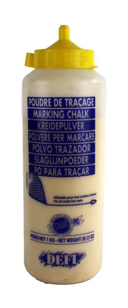 DEFI SLAGLIJNPOEDER STANDARD 1 KG GEEL